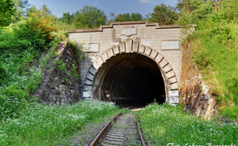 Tunel kolejowy pod Przełęczą Łupkowską, Fot. Łukasz Barzowski