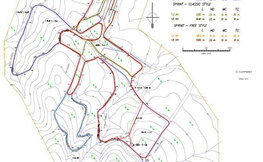 USTIANOWA mapa tras narciarstwa biegowego