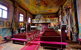 Wnętrze cerkwi w Górzance, Fot. Łukasz Barzowski