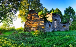 Ruiny cerkwi w Berezce, Fot. Łukasz Barzowski