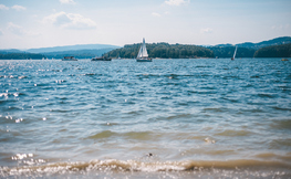 Jezioro Solińskie, idealne miejsce do uprawiania wszelakich sportów wodnych i innej formy turystyki, źródło Internet