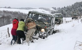 Aktywnie zimą w Bieszczadach, a może zimowy Offroad?