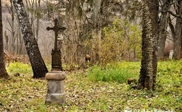 Cmentarz w nieistniejącej wsi Beniowa
